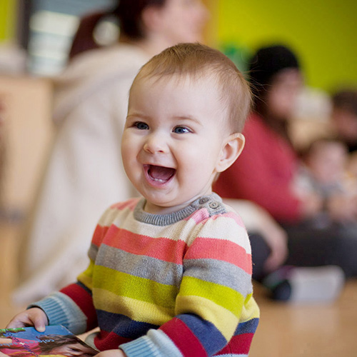 Smiling baby